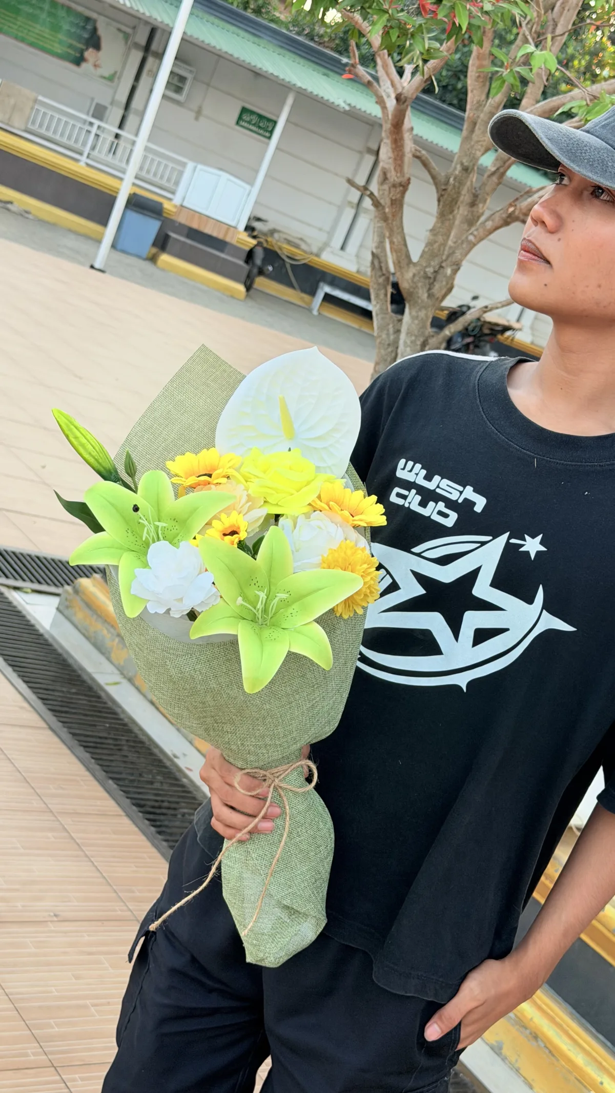 Thumbelina Bouquet – Fresh Green (Medium)